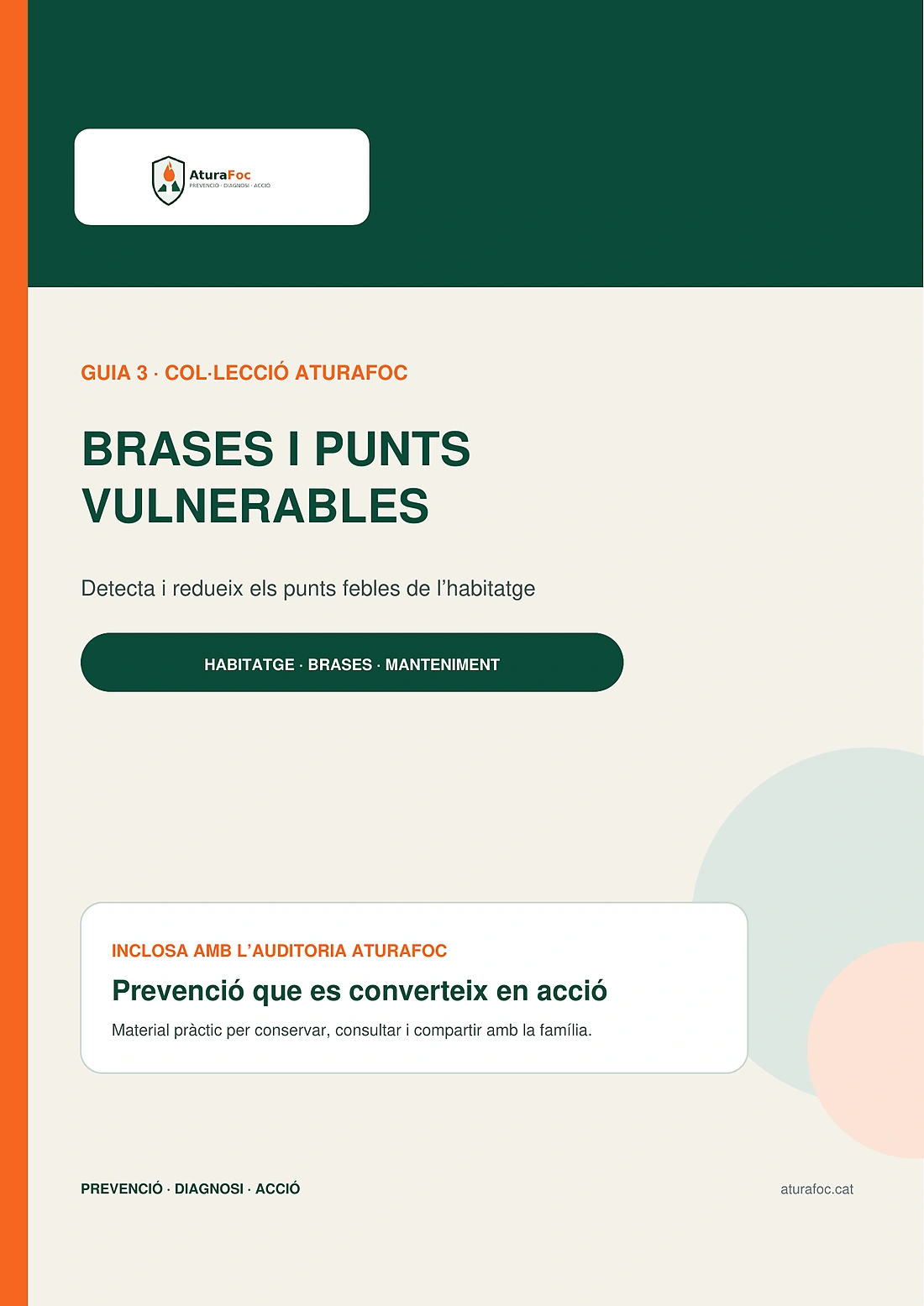 Portada de la guia de brases i punts vulnerables